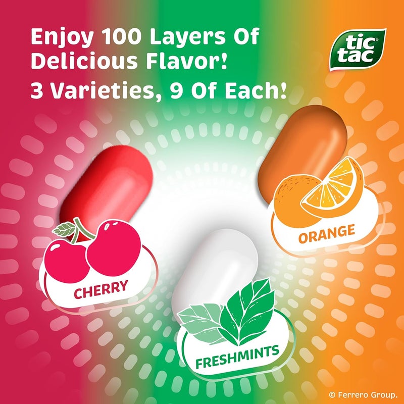 Tic Tac Mega Box Variety Mints - 27 Count - Image 2